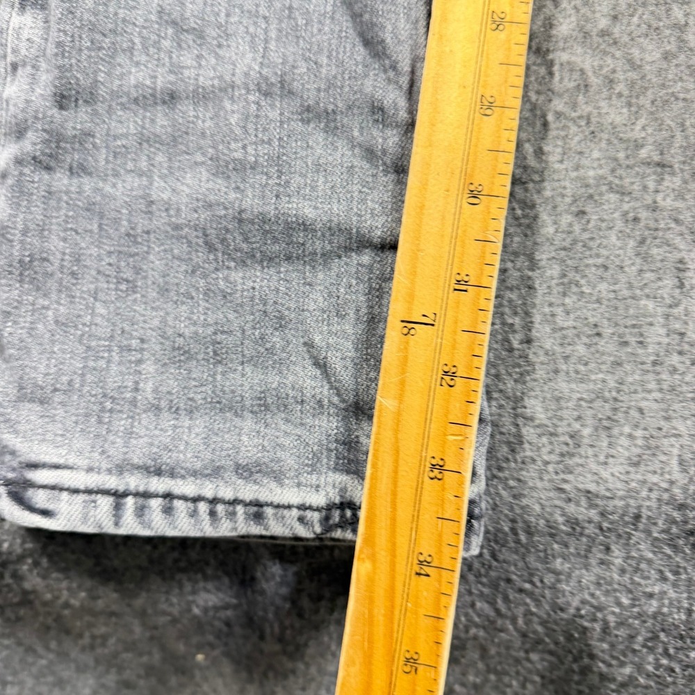 Nudie Jeans Co Lean Dean Grey Slim Tapered Jeans Womens 32X36 Grey Wash Denim - Picture 5 of 13